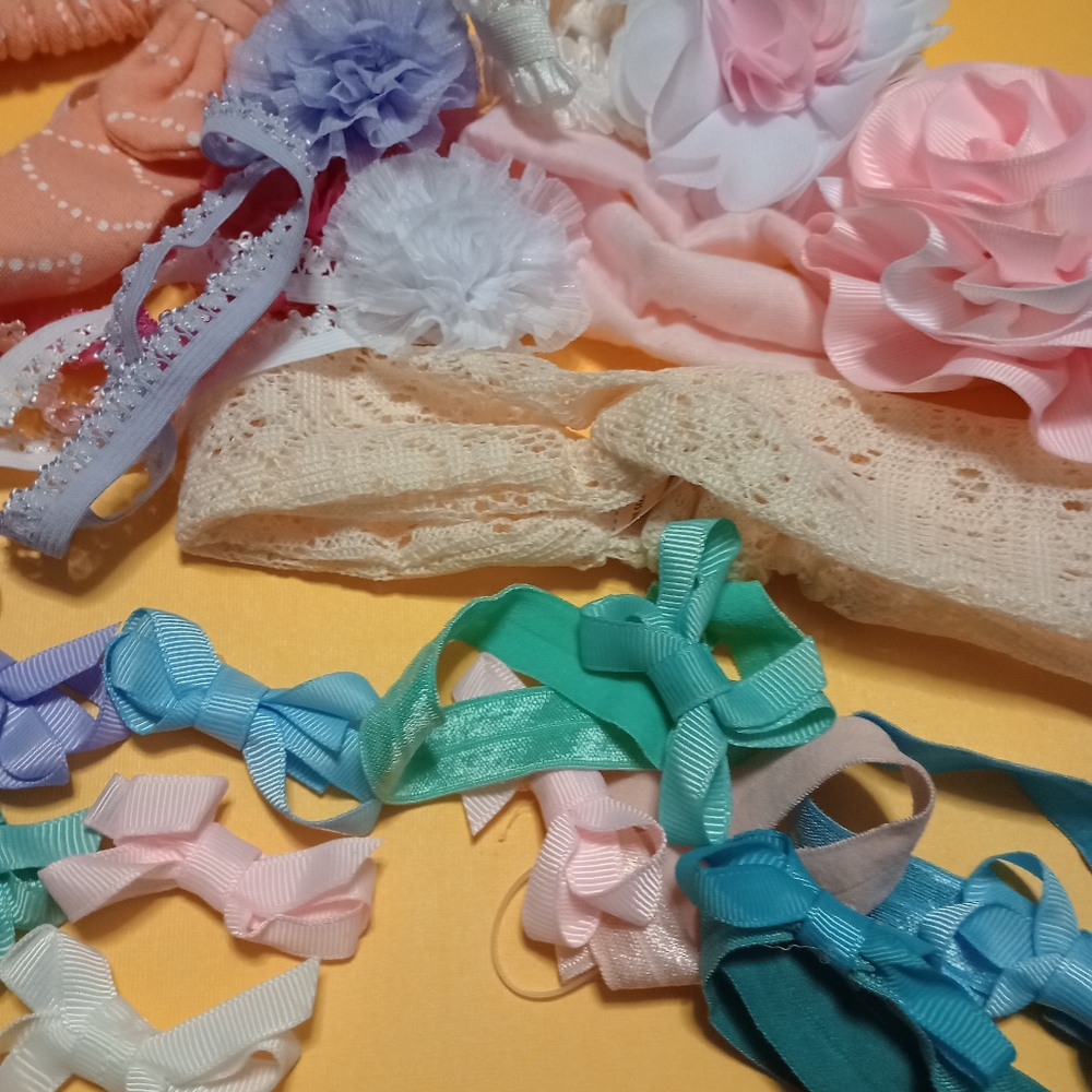 Head bands and clips